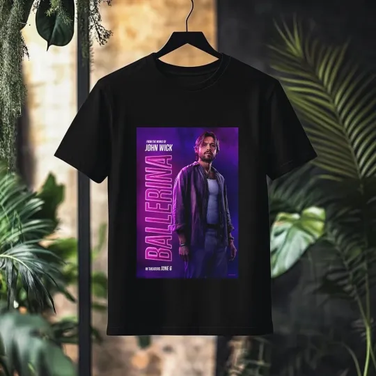 From The John Wick Universe: Ballerina T shirt, Gifts For Action Movie Fans