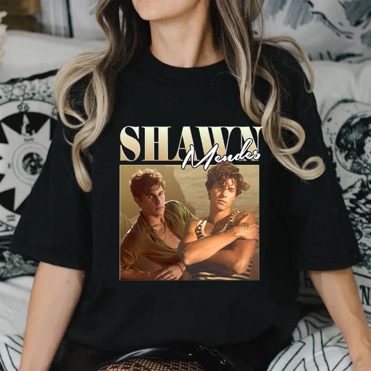 Shawn Mendes T-Shirt, Shawn Mendes Tour Shirt, Trendy Concert Merch, Music Apparel, Perfect Gift for Fans, Unisex Graphic T-Shirt