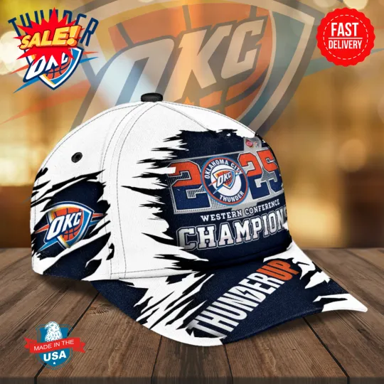 Oklahoma City Thunder Classic Baseball Cap 2025