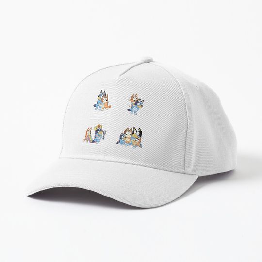 BlueyDad Characters, BlueyDad and Bingo Cap