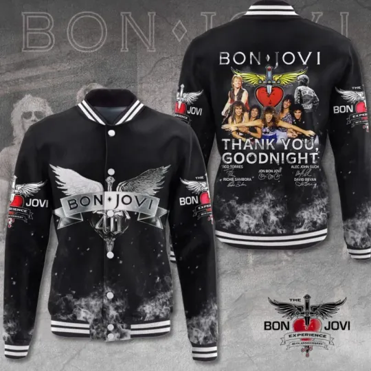 Bon Jovi Varsity Jacket – Baseball Jacket