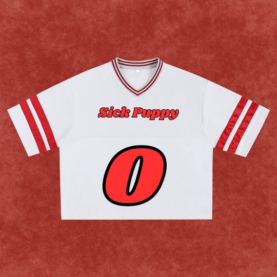 Retro Mesh Crop Top Baseball Jersey | Boxy Y2K Vintage Style | Cybercore Rave Outfit