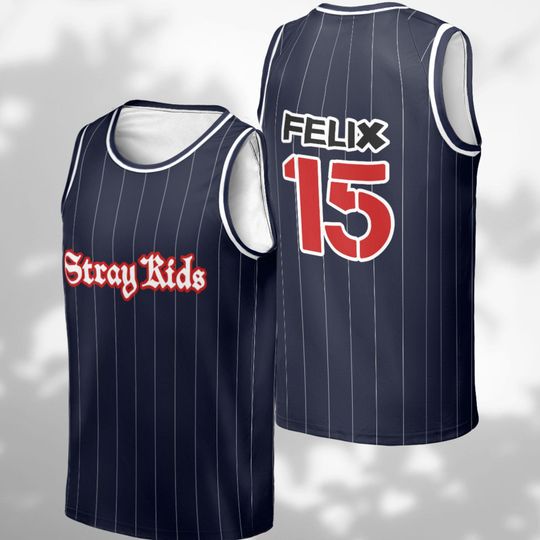 Stray Kids  Kpop Jersey Tank Top, SKZ Basketball Jersey, Stray Kids Dominate US 2025 World Tour Merch, Gift for STAYs