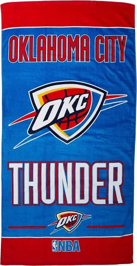 NBA Oklahoma City Thunder Wincraft Beach Pool Towel