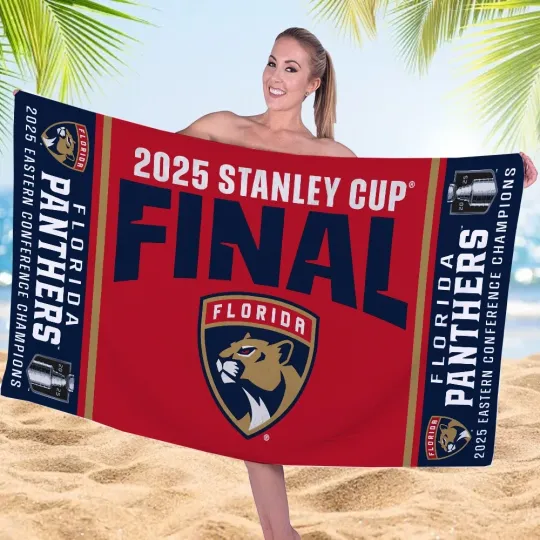 Florida city Panther Rectangle Beach Towel