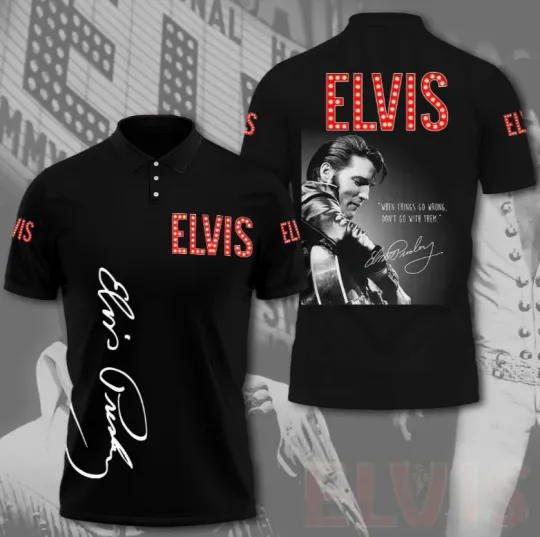 Elvis Presley Polo Shirt