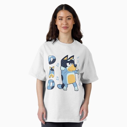 Music Dance Father a124 Oversized T-Shirt