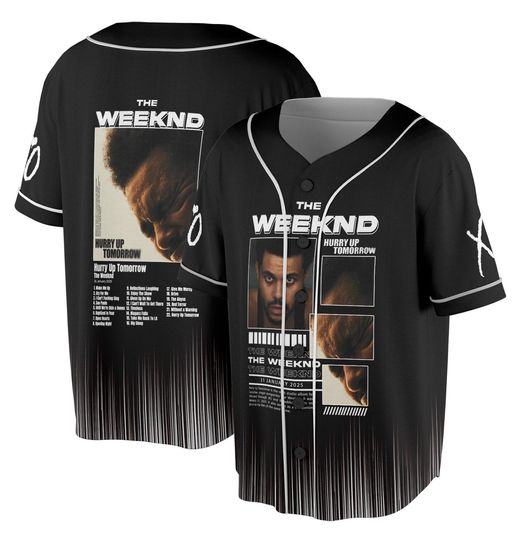 Vintage Weeknds Shirt, Weeknds Baseball Jersey, Hip-Hop Music Shirt, Starboy, After Hours Album, Weeknds Merch