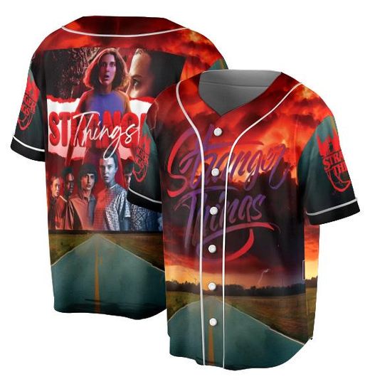 Stranger Things Baseball Jersey