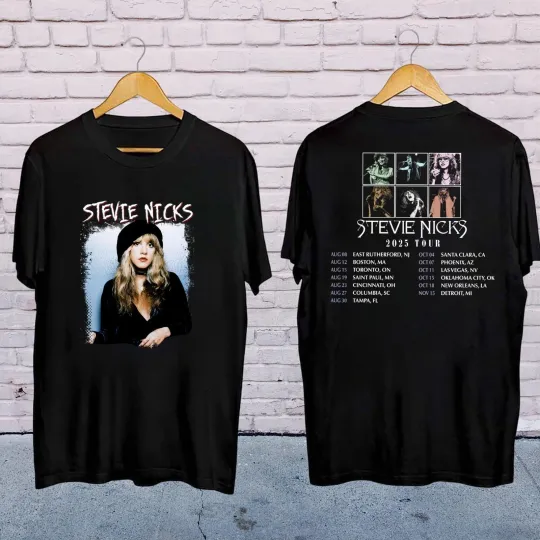 2025 Live in Concert Stevie Nicks Stevie Nicks Graphic T-Shirt