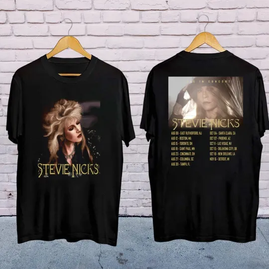 Stevie Nicks 2025 Tour 90's Concert T-Shirt