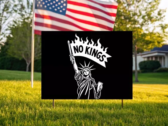 Resist Fascism Yard Sign, Anti Trump Political Statement, Social Justice Decor