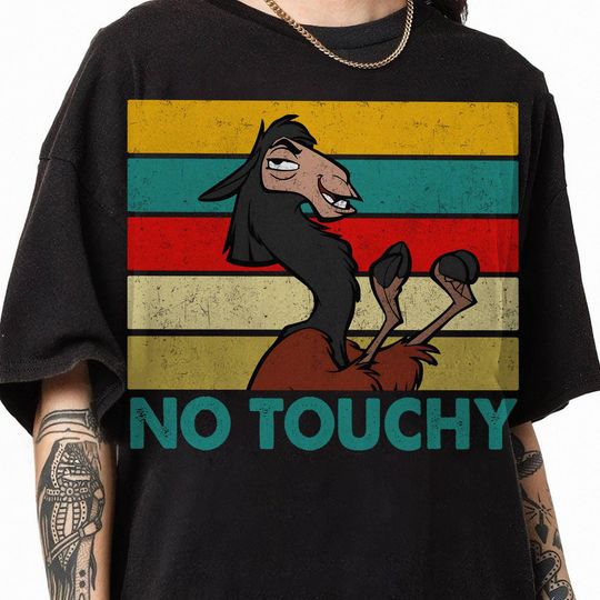 No Touchy Shirt, Funny Ilama Kuzco, The Emperor's New Groove Shirt, WDW Magic Kingdom Trip Shirt, Family Matching Shirt