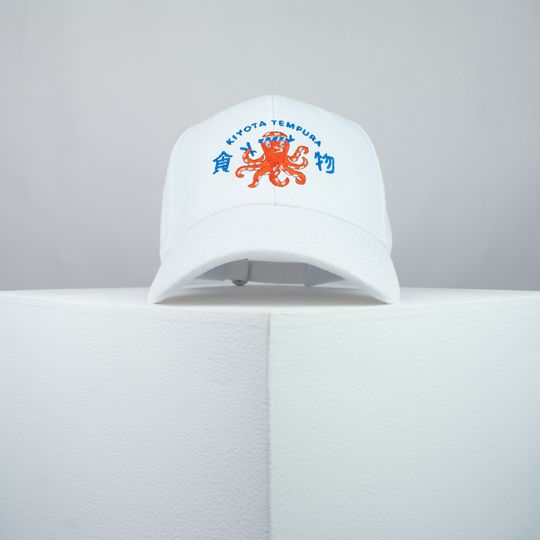 It's a sushi thing embroidered baseball cap japanese japan octopus food streetwear embroidery patch clothing // Hatty Hats