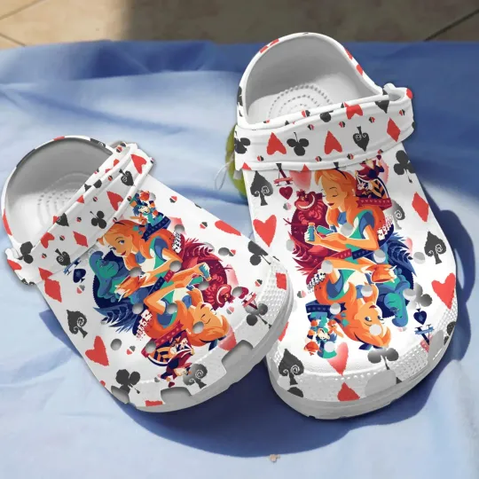 Alice In Wonderland Slippers Clogsband Clogs For Adults Lovers