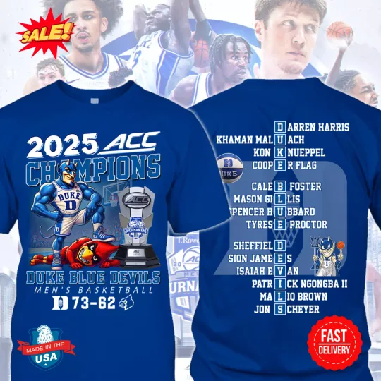 2025 ACC CHAMPS Limited Edition 3D T Shirt