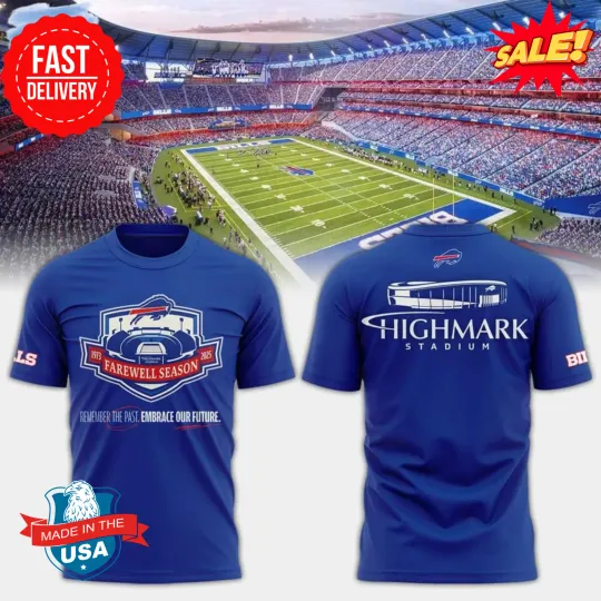 Buffalo Bill Highmark Stadium Limited Edition 3D T-Shirt