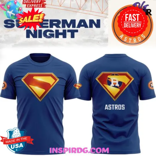 Houston Astro Superman Night 2025 Special Shirt Collection