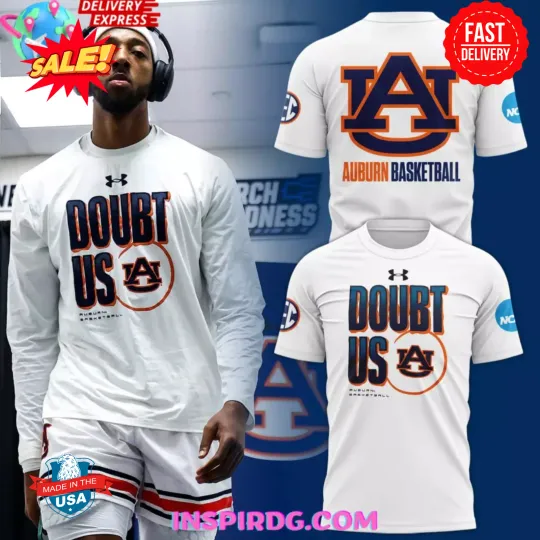 Auburn Tiger Basketball DOUBT US Special 3D T-Shirt