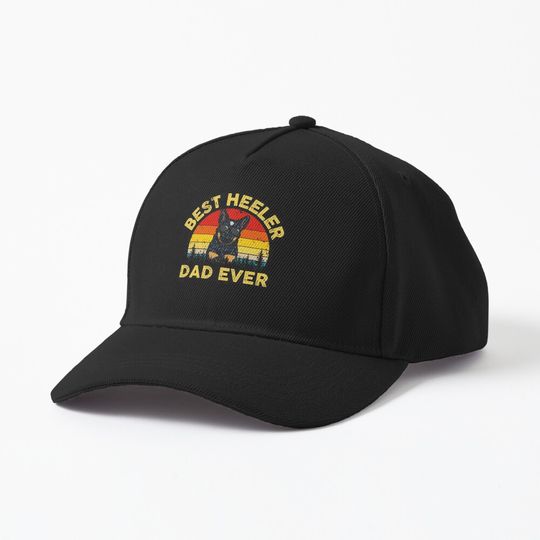 best Blue Heeler dad ever Cap