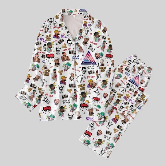 Chris Brown Breezy Bowl Pajamas Set, Chris Brown Tour Pajamas, Breezy Bowl XX 2025 Pajamas, Chris Brown Shirt, Breezy Bowl Holiday Pajamas