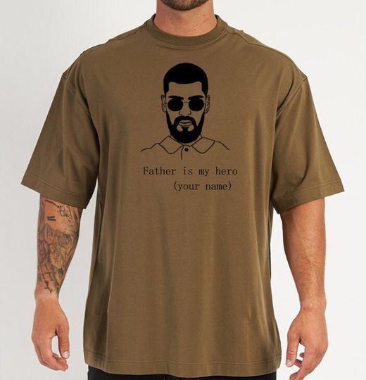 Personalized with children's names, Comfortable Dad T-Shirt Personalized with Name and Pattern, Fathers Day Gift,Men's Surprise gifts