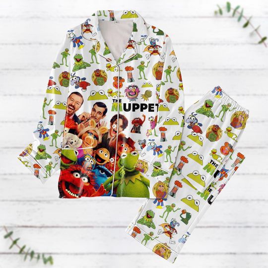 Disney The Muppets Pajamas Set, Disneyland Family Matching Shirt, Magic Kingdom Shirt, The Electric Mayhem Dr Teeth Kermit Gonzo Shirt