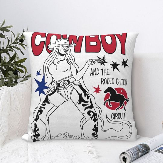 Cowboy Carter Album Throw Pillow