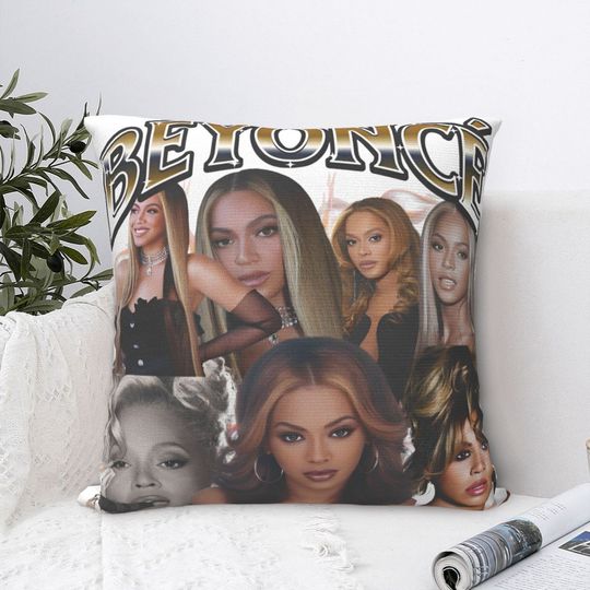 Beyonce Throw Pillow Case Cowboy Carter Decorative