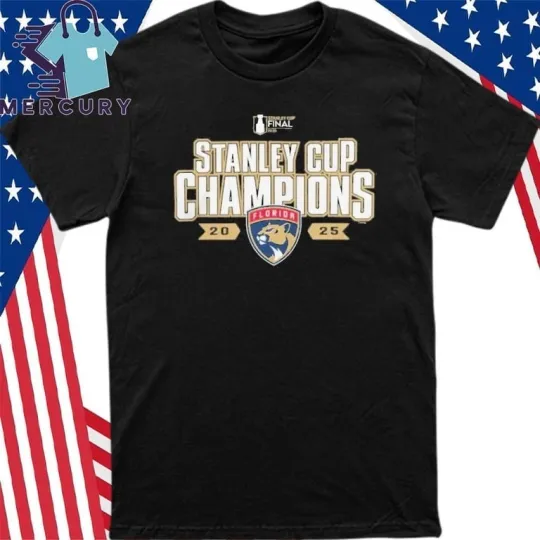 Florida Panthers 2025 Stanley Cup Champions Shirt
