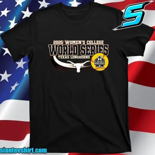 Texas Longhorns Women’s Softball 2025 CWS Bound T-Shirt