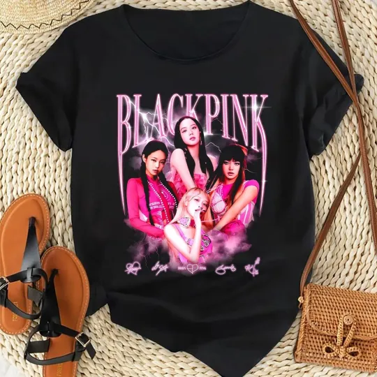 Black Pink Bootleg, Black Pink World Tour 2025 T-Shirt