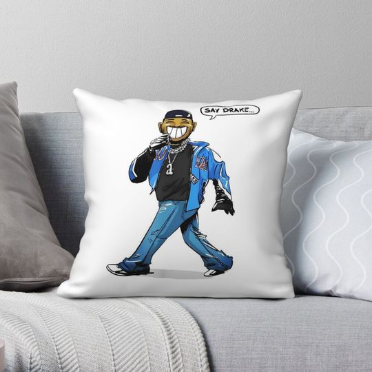 Kendrick Lamar Say Drake Throw Pillow | Gift For Fan | Home Decor