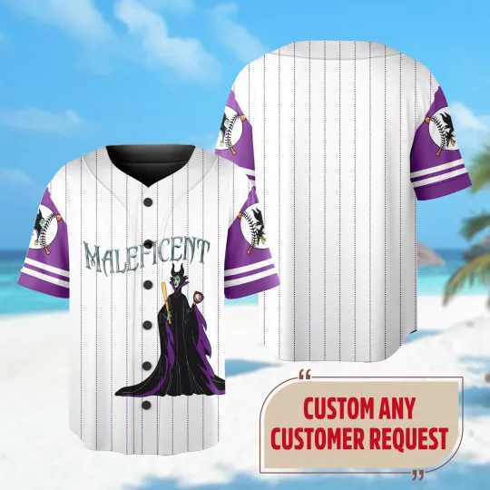 Custom Villain Baseball Jersey Horror Character Basketball Jersey