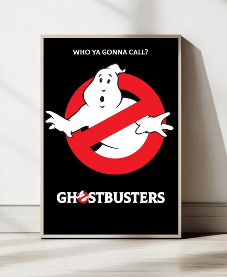 Ghostbusters Printable Poster, Wall Art, Home Decor