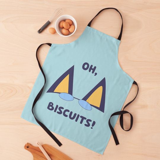 Discover Biscuits Mum Dad Cartoon Apron