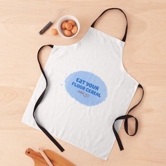 BlueyDad Floor Cereal Apron
