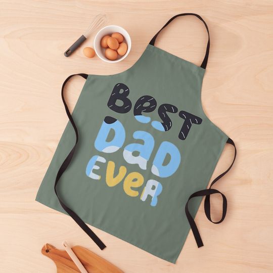 Best Dad Ever Bandit Apron