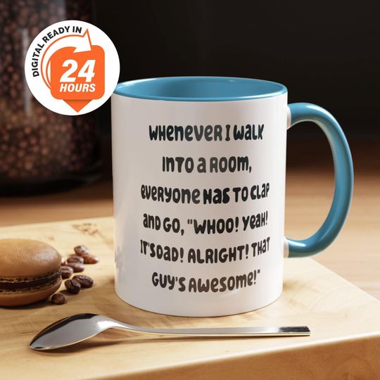 Dad Mug, BlueyDad Dad, Father's Day Mug, Gift for Dad, Valentine Day Gift for Him, Personalized Mug, Custom BlueyDad Mug, BlueyDad Father's Day Mug