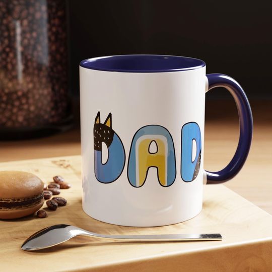 Dad Mug, BlueyDad Dad, Father's Day Mug, Gift for Dad, Valentine Day gift for Him, Dad Mug, BlueyDad Dad, Father's Day Mug, Gift for Dad