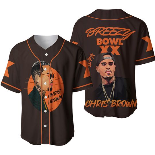 Retro Chris Brown Jersey, 2025 Tour Chris Brown Fan, Chris Brown Concert