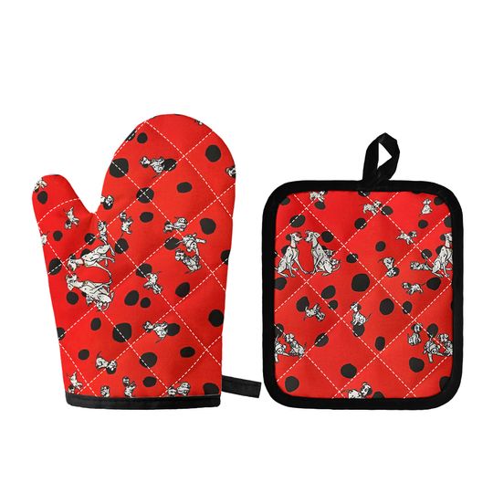 101 One Hundred and One Dalmatians Oven mitt and Pot-Holder