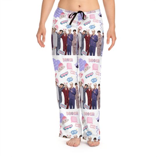 Kpop BTS Women's Pajama Pants - Yoongi, Hobi, Jimin, Taehyung, Jin