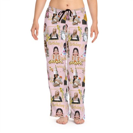 Twice Birthday Women's Pajama Pants K-pop Gift for Fans Jihyo Nayeon Chaeyoung Momo Sana