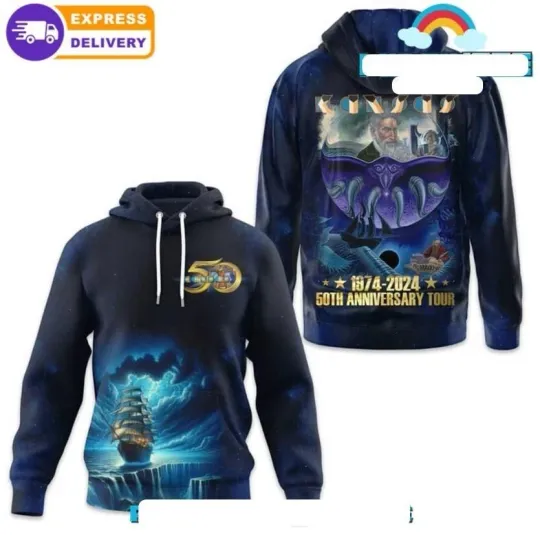 Kansas Band 50th Anniversary Hoodie