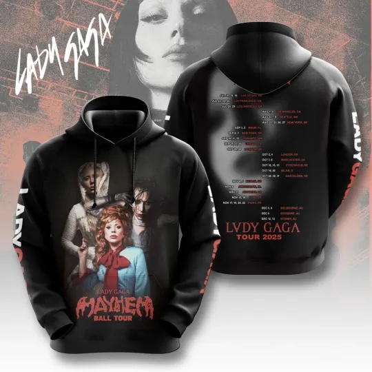 2025 Ld ga Mayhem Tour 3D Hoodie