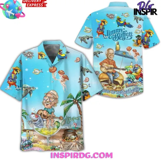 Jimmy Buffett Margaritaville Limited Edition Hawaiian Shirt