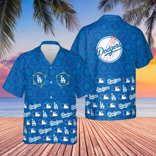 LA Dodgers Hawaiian Shirt - WS Championship Fan Gift