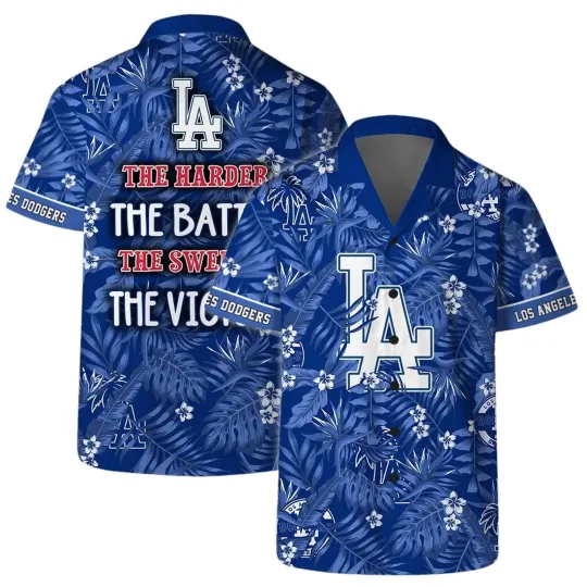Los Angeles Dodgers Hawaiian Shirt