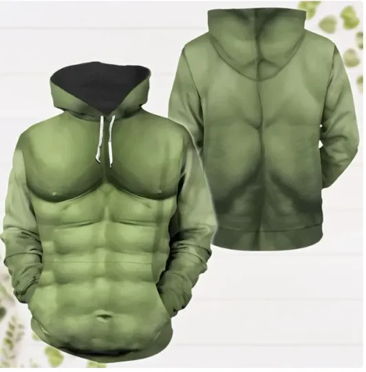 Hulk Cosplay Unisex 3D HOODIE HALLOWEEN GIFT CHRISTMAS GIFT